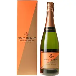 Вино ігристе Mont-Ferrant L'Americano Organic Cava Brut Nature, біле, брют натюр, 0,75 л - мініатюра 2