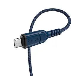 Кабель Hoco X59 Victory charging data for Micro 2,4A/1 м. синій