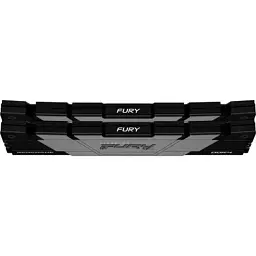 Модуль пам'яті для комп'ютера DDR4 64GB (2x32GB) 3600 MHz Renegade Black Kingston Fury (ex.HyperX) (KF436C18RB2K2/64) - мініатюра 4