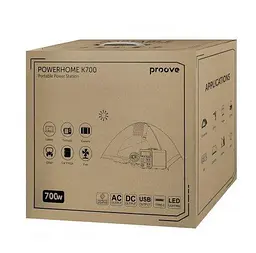 Портативна зарядна станція Proove PowerHome K700 678Wh 700W - мініатюра 7