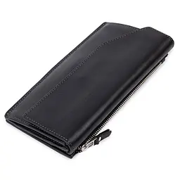 Шкіряне портмоне GRANDE PELLE 19,5х11х2 см acs0018655 - мініатюра 2