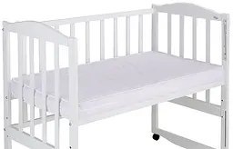 Матрас Babyroom BKP-11 (кокос, поролон) 11 см белый - мініатюра 2
