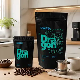 Кава в зернах NewTea Dragon, 1 кг - мініатюра 2