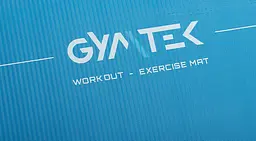 Килимок (мат) для фітнесу та йоги Gymtek NBR 1,5см голубий - мініатюра 9
