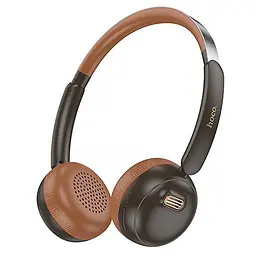 Бездротові блютуз навушники Hoco W62 Verso Retro Brown