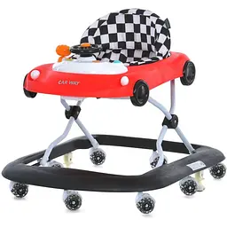 Дитячі ходунки El Camino Car way ME 1216 Red-Black, музика, світло