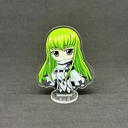 Акрилова колекційна фігурка Чібі Chibi Code Geass - Код Гіас: Повсталий Лелуш СіСі (C.C.) 10 см - мініатюра 2