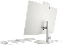 HP Комп'ютер персональний моноблок HP 240-G10 23.8" FHD IPS AG, Intel i5-1334U, 16GB, F512GB, UMA, WiFi, кл+м, 3р, DOS, білий - мініатюра 4