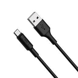 Кабель Hoco X25 Soarer charging data cable for Micro Black