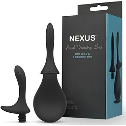 Анальний душ із двома насадками Nexus Anal Douche SET 260 ml - мініатюра 6
