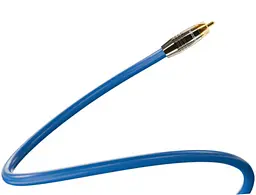 Сабвуферний кабель RCA-RCA Melodika Sky Blue SBS-W30 Subwoofer cable 3m - мініатюра 3