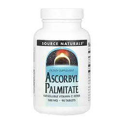 Аскорбіл пальмітат Ascorbyl Palmitate 500mg - 90 таблеток для щоденної підтримки