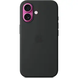 Оригінальний силіконовий чохол Apple Silicone Case with MagSafe для iPhone 16 (6.1") Midnight MYY13ZM/A - мініатюра 6