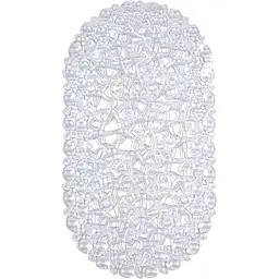 Килимок для ванної Eco Fabric Морська зірка 68х37 см прозоро-білий (6837-005)