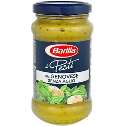 Соус Barilla Pesto Genovese Senza Aglio без часнику 190 г - мініатюра 2