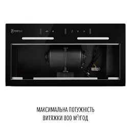 Витяжка повновбудована PERFELLI VIOLA 5JWRB NERO - мініатюра 10