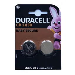 Батарейка DURACELL 2430 blister 2 (2/20) (АРТ1988)
