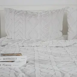 Покривало ТЕП Soft Angora з наволочками сіре 240 x 260 см (4-04885_34649) - мініатюра 4