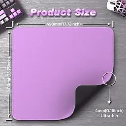 Ігровий килимок Attack Shark CM02 / 40*45 см / Purple - мініатюра 9