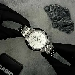 Чоловічий годинник Casio MTS-110D-7A Сріблястий ( AT1141-0119 ) - мініатюра 6