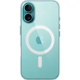 Чохол Clear Case with MagSafe для Apple iPhone 16 Plus Transparent AA [115335] - мініатюра 6