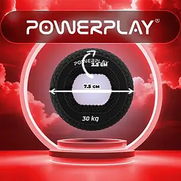 Еспандер кистьовий силіконовий PowerPlay PP-4333 Hand Grip Hard 30 кг Чорний (PP_4333_Black_30kg) - мініатюра 6