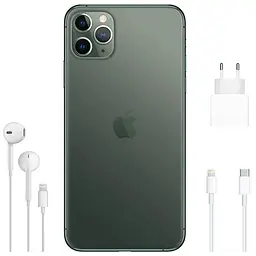 Смартфон iPhone 11 Pro Max 256GB Model A2218 Grade B Seller Refurbished Midnight Green - мініатюра 4