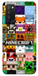 TPU чохол Demsky Minecraft collage для Samsung Galaxy A03s