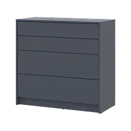 Комод Doros Дейл Графіт 4Ш 90х41х85 (41516236) - мініатюра 1
