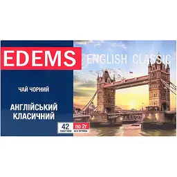 Чай чорний Еdems Англійський класичний 42 шт. x 2 г (952308) - мініатюра 3