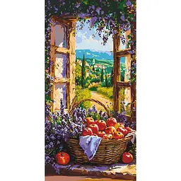Картина за номерами Фруктовий кошик LW5133, 40х80 см