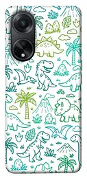 TPU чохол Demsky Dino pattern для Oppo A58 4G