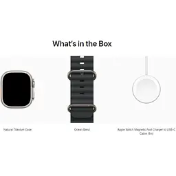 Смарт-годинник Apple Watch Ultra 2 49mm Natural Titanium Case with Black Ocean Band [MXTL3] [114929] - мініатюра 4