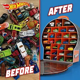 Контейнер-колесо для автівок Hot Wheels металевий (HWCC18) - мініатюра 5