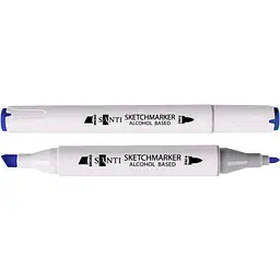 Набір спиртових маркерів Santi Professional SA-71 синій кобальт 6 шт. (390889)