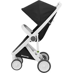 Прогулянкова коляска Greentom Classic Black-White (8718858972340) - мініатюра 3