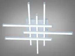 Стельова LED люстра Romin біла 70 Вт 6 модулів 12 м² - мініатюра 2