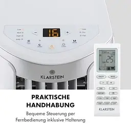 Кондиціонер мобільний Klarstein Breeze 9 9000 BTU / 2,6 кВт (10029704) - мініатюра 9