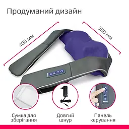 Електричний масажер з підігрівом B.Well MED-440 (MED-440-2626) - мініатюра 4