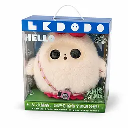 Розумна AI-іграшка Bobo PINK Smart AI Plush Toy голосове керування й під'єднання через Wi-Fi - мініатюра 4