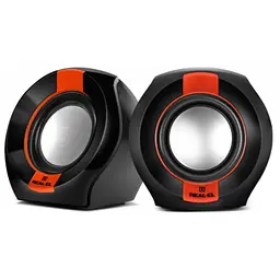 Акустична система REAL-EL S-50 black-red (EL121100008)