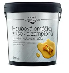 Соус грибний Chef Club Cantharellus & Champignons Paste Sauce з лисичками та шампіньонами 900 г.