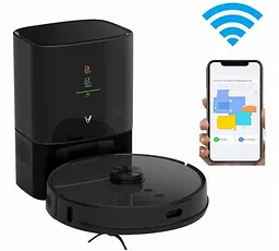 УЦІНКА! Б/У Робот пилосос з вологим прибиранням Viomi S9 Black