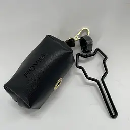 Диспенсер для біопакетів Fioviel dog poop bag dispenser чорний - мініатюра 4
