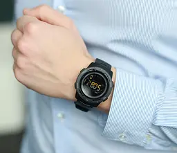 Наручний годинник чоловічий North Edge MARS Pro Black 5BAR Чорний (2666) - мініатюра 10