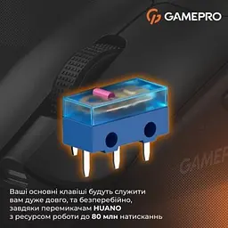 Мишка GamePro Genesis Avenger Wireless/Bluetooth/USB Black (GM096B) - мініатюра 6