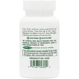 Вітамін С Nature's Plus 1000 мг з уповільненим вивільненням 60 таблеток (NTP2300) - мініатюра 3