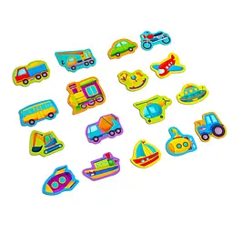 Набір магнітів Vladi Toys Транспорт, 17 шт. (VT3106-26) - мініатюра 2