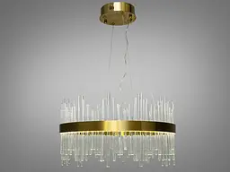 Люстра стельова LED Diasha 839/500BR 130W, 7150 лм, бронза, для кухні