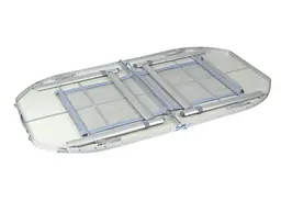 Стіл Bo-Camp Premium Oval 150x80 cm Grey (1404405) - мініатюра 5